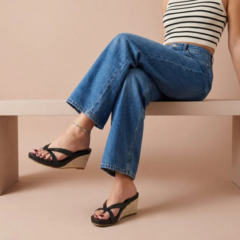 Ferry Espadrille Wedge Sandals