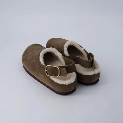 Luz Suede Clogs