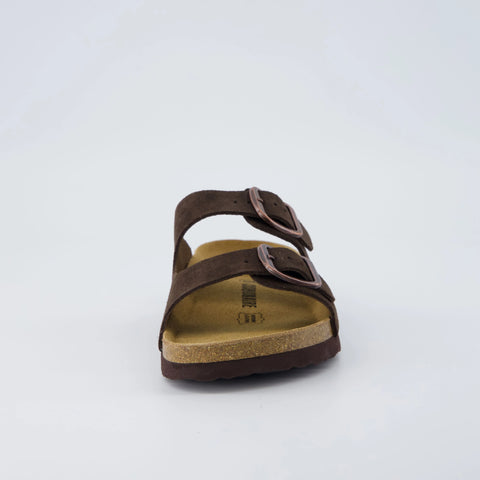 Logo Leather Sandal