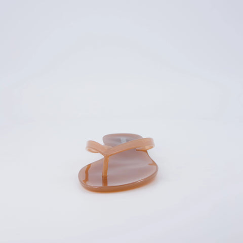 Aqua Jelly Flip Flops