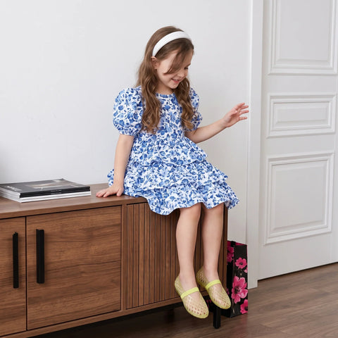 Siesta Girls Jelly Ballet Flats