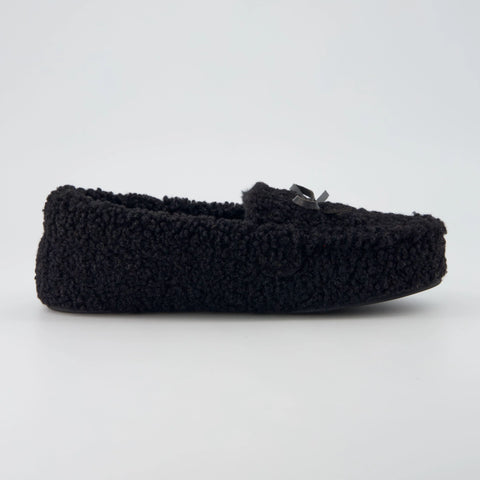 Star Sherpa Moccasin Slippers