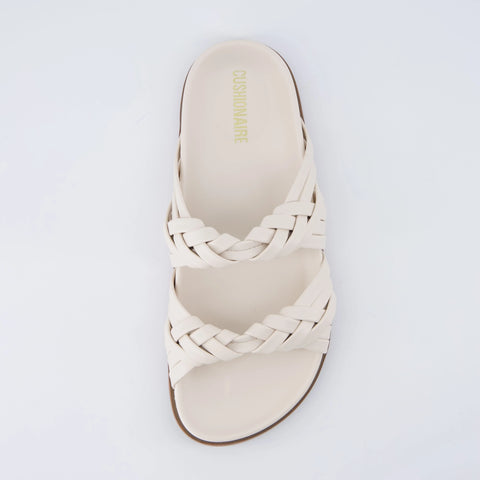 Lens Braided Strap Sandals