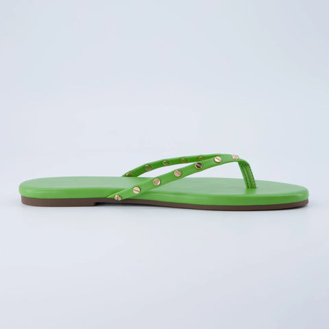 Confetti Studded Flip-Flops