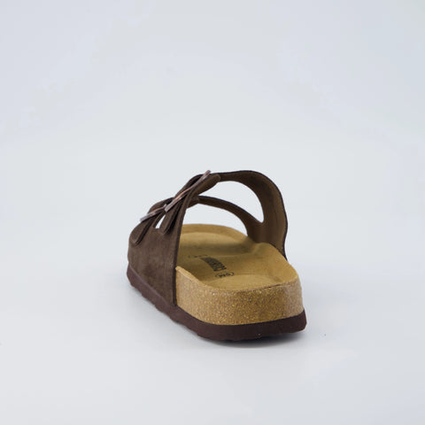 Logo Leather Sandal