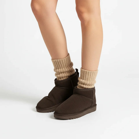 Hip-3 Genuine Suede Boots