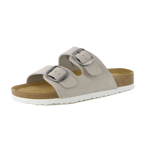 Logo Leather Sandal
