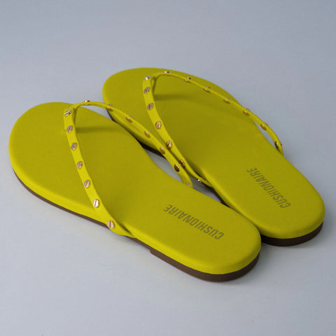Confetti Studded Flip-Flops