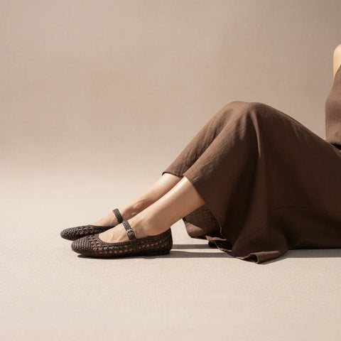 Windsor Woven Mary Jane