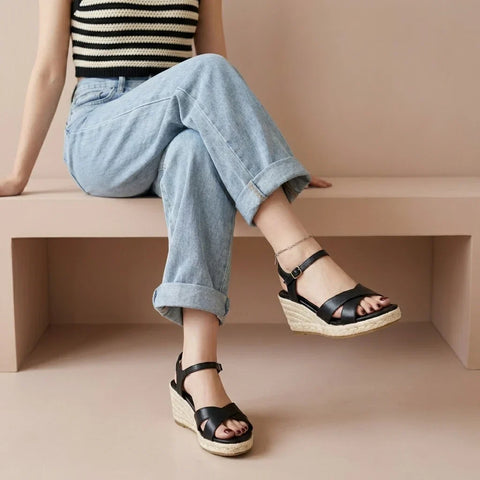 Prego Espadrille Wedge Sandals