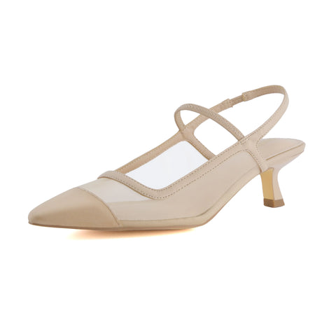 Campari Kitten Heel Pumps