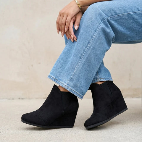 Zoey Wedge Bootie