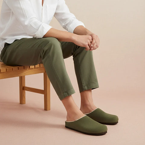 Heath-Fur Men's Slippers