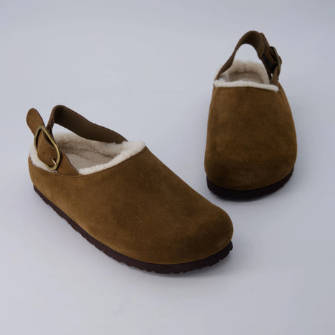 Luz Suede Clogs