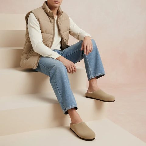 Heath-Fur Men's Slippers