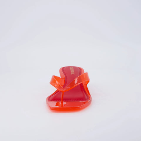 Riot Jelly Thong Kitten Heels