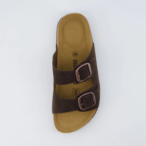 Logo Leather Sandal