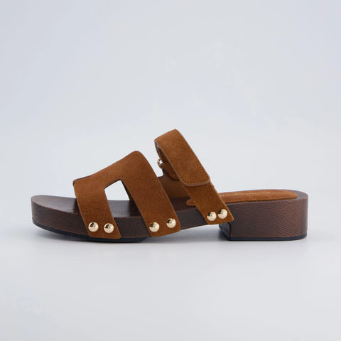 Tokyo Genuine Suede Sandals