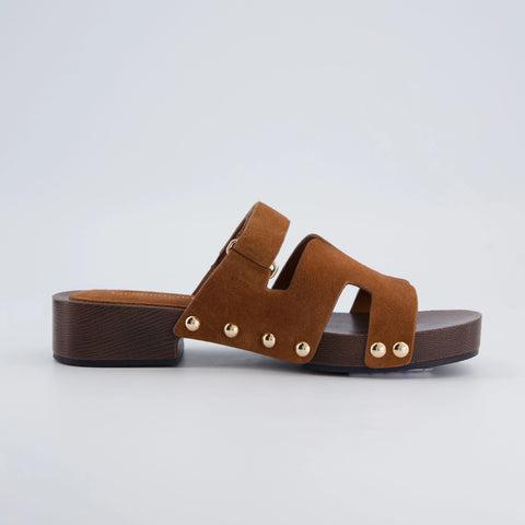 Tokyo Genuine Suede Sandals