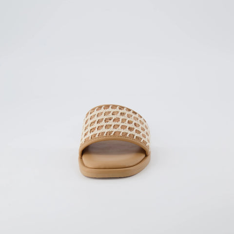 Taffy Crochet Slide Sandal