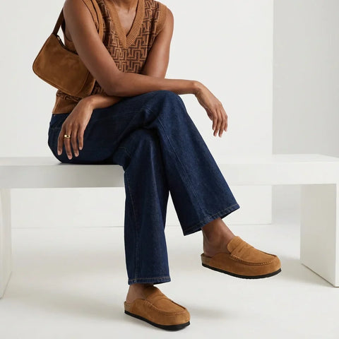 Fondu Leather Clogs
