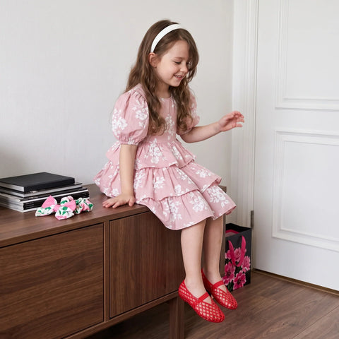 Siesta Girls Jelly Ballet Flats