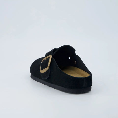 Rusty Leather Clogs