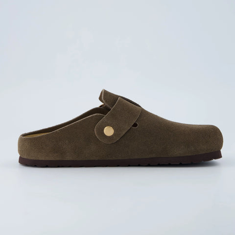 Rusty Leather Clogs