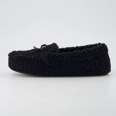 Star Sherpa Moccasin Slippers