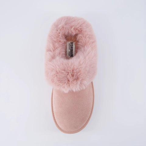 Husky Suede Cozy Platform Mule