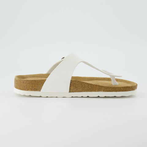 Leah Cork Footbed Thong Sandal