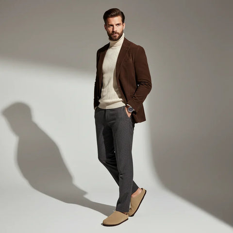 Heath Men's Leather Clogs