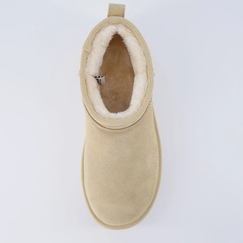 Hippy Cozy Platform Ankle Boot