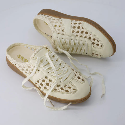 Buffy Woven Sneaker Mules