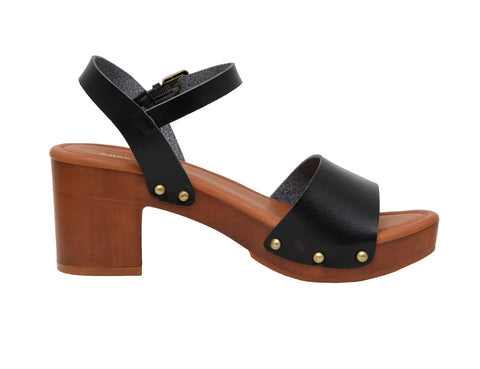 Sloan Faux Wood Sandals