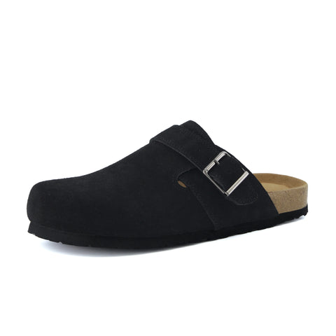 Hugo Genuine Suede Clogs